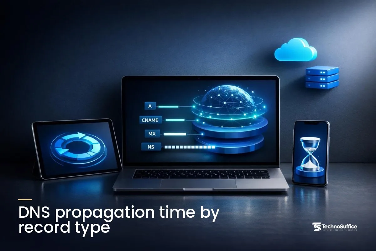DNS propagation time by record type